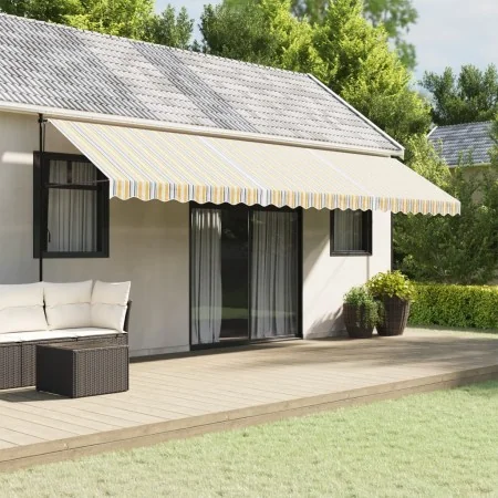 Tela de repuesto de toldo rayas de colores 6x3 m de , Toldos - Ref: Foro24-367732, Precio: 82,87 €, Descuento: %