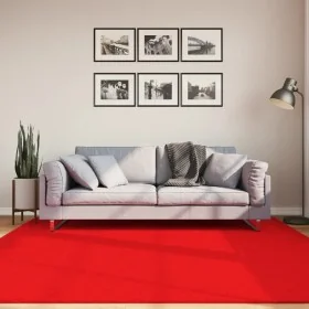 Alfombra de pelo corto OVIEDO rojo 200x200 cm de , Alfombras - Ref: Foro24-375626, Precio: 97,68 €, Descuento: %