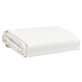 Lona blanca Ø 5 m 650 g/m² von , Wasserdichte Planen - Ref: Foro24-156234, Preis: 118,20 €, Rabatt: %