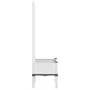 Jardinera con enrejado PP blanco 40x40x142 cm de , Maceteros y jardineras - Ref: Foro24-367919, Precio: 57,14 €, Descuento: %