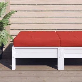 Cojín para sofá de palets tela Oxford rojo 60x60x8 cm de , Cojines para sillas y sofás - Ref: Foro24-361798, Precio: 22,29 €,...