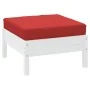 Cojín para sofá de palets tela Oxford rojo 60x60x8 cm de , Cojines para sillas y sofás - Ref: Foro24-361798, Precio: 22,29 €,...