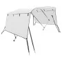Toldo bimini 3 arcos con paredes laterales 183x(170-182)x137 cm de , Cubiertas para almacenamiento de barcas - Ref: Foro24-94...