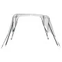 Toldo bimini 3 arcos con paredes laterales 183x(170-182)x137 cm de , Cubiertas para almacenamiento de barcas - Ref: Foro24-94...