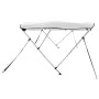 Toldo bimini 3 arcos con paredes laterales 183x(170-182)x137 cm de , Cubiertas para almacenamiento de barcas - Ref: Foro24-94...