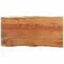 Tablero rectangular madera de acacia borde vivo 80x40x2,5 cm by , Table tops - Ref: Foro24-370610, Price: 68,79 €, Discount: %