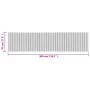 Alfombra rectangular bambú marrón oscuro 70x300 cm de , Alfombras - Ref: Foro24-376755, Precio: 31,48 €, Descuento: %