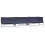 Cojines para muebles de palets 7 unidades tela azul marino de , Cojines para sillas y sofás - Ref: Foro24-3217155, Precio: 23...