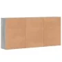 Aparadores 3 uds madera de ingeniería gris Sonoma 60x31x84 cm de , Aparadores - Ref: Foro24-3276579, Precio: 241,26 €, Descue...