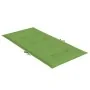 Cojines silla respaldo bajo 2 ud tela verde melange 100x50x4 cm de , Cojines para sillas y sofás - Ref: Foro24-4002460, Preci...