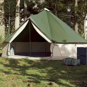 Tienda de campaña familiar tipi 6 personas impermeable verde de , Tiendas de campaña - Ref: Foro24-94585, Precio: 132,51 €, D...
