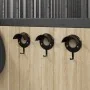 Soporte para bridas de pared hierro negro de , Accesorios para riendas de caballos - Ref: Foro24-172445, Precio: 17,68 €, Des...