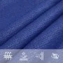 Toldo de vela cuadrado HDPE azul 160 g/m² 3,6x3,6 m de , Sombrillas - Ref: Foro24-311495, Precio: 37,36 €, Descuento: %