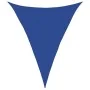 Toldo de vela triangular HDPE azul 160 g/m² 5x6x6 m de , Sombrillas - Ref: Foro24-311538, Precio: 38,85 €, Descuento: %