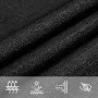 Toldo de vela trapecio HDPE negro 160 g/m² 4/5x4 m de , Sombrillas - Ref: Foro24-311766, Precio: 38,01 €, Descuento: %