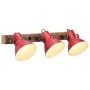 Lámpara de pared rojo desgastado 25 W E27 65x25 cm de , Lámparas - Ref: Foro24-371822, Precio: 67,06 €, Descuento: %