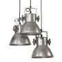 Lámpara colgante plateado vintage 25 W E27 30x30x100 cm de , Lámparas - Ref: Foro24-371855, Precio: 63,34 €, Descuento: %