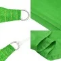 Toldo de vela HDPE verde claro 160 g/m² 7x7 m de , Sombrillas - Ref: Foro24-311280, Precio: 101,62 €, Descuento: %