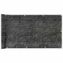 Pantalla de privacidad de balcón PVC look piedra gris 500x90 cm by , fence panels - Ref: Foro24-4005470, Price: 32,05 €, Disc...