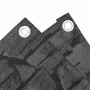 Pantalla de privacidad de balcón PVC look piedra gris 500x90 cm by , fence panels - Ref: Foro24-4005470, Price: 32,05 €, Disc...