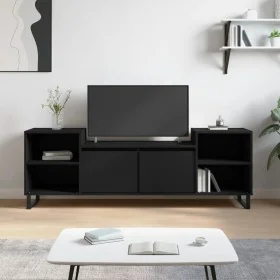 Mueble para TV madera contrachapada negro 160x35x55 cm de , Muebles TV - Ref: Foro24-831349, Precio: 108,59 €, Descuento: %