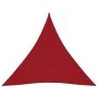 Toldo de vela triangular tela Oxford rojo 6x6x6 m de , Sombrillas - Ref: Foro24-135680, Precio: 53,22 €, Descuento: %