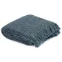 Manta de algodón añil 160x210 cm de , Mantas - Ref: Foro24-133753, Precio: 39,16 €, Descuento: %