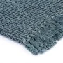 Manta de algodón añil 160x210 cm de , Mantas - Ref: Foro24-133753, Precio: 39,16 €, Descuento: %