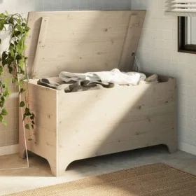 Caja de almacenaje con tapa RANA madera maciza pino 100x49x54cm von , Aufbewahrungskisten - Ref: Foro24-4002339, Preis: 126,9...