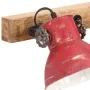Lámpara de pared rojo desgastado 25 W E27 90x25 cm de , Lámparas - Ref: Foro24-371820, Precio: 96,97 €, Descuento: %