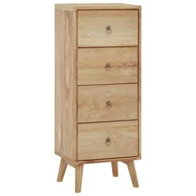 Cómoda de madera maciza de teca 40x30x100 cm by , Drawers - Ref: Foro24-340736, Price: 222,98 €, Discount: %