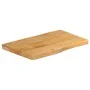 Tablero de mesa borde natural madera maciza mango 50x40x2,5 cm by , Table tops - Ref: Foro24-370703, Price: 33,98 €, Discount: %