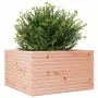 Jardinera madera maciza de abeto Douglas 80x80x46 cm de , Maceteros y jardineras - Ref: Foro24-3282422, Precio: 160,11 €, Des...