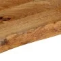 Tablero de mesa borde natural madera maciza mango 180x30x3,8 cm by , Table tops - Ref: Foro24-370485, Price: 240,75 €, Discou...