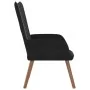 Sillón de relax de terciopelo negro by , Armchairs - Ref: Foro24-327661, Price: 104,11 €, Discount: %