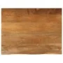 Tablero de mesa borde natural madera maciza mango 100x80x3,8 cm by , Table tops - Ref: Foro24-370604, Price: 150,40 €, Discou...