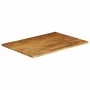 Tablero de mesa borde natural madera maciza mango 100x80x3,8 cm by , Table tops - Ref: Foro24-370604, Price: 150,40 €, Discou...