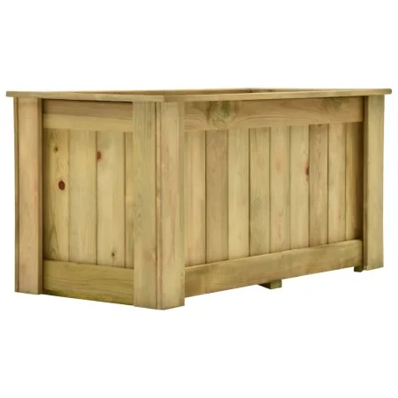 Arriate de madera de pino impregnada 100x50x50 cm de , Maceteros y jardineras - Ref: Foro24-49094, Precio: 102,96 €, Descuent...