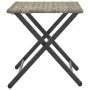 Juego de comedor de jardín plegable 5 pzas ratán PE gris claro de , Conjuntos de jardín - Ref: Foro24-365948, Precio: 168,71 ...
