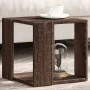 Mesa de centro madera de ingeniería marrón roble 32x32x30 cm de , Mesas de centro - Ref: Foro24-848149, Precio: 24,37 €, Desc...