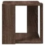 Mesa de centro madera de ingeniería marrón roble 32x32x30 cm de , Mesas de centro - Ref: Foro24-848149, Precio: 24,37 €, Desc...