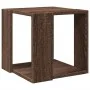 Mesa de centro madera de ingeniería marrón roble 32x32x30 cm de , Mesas de centro - Ref: Foro24-848149, Precio: 24,37 €, Desc...