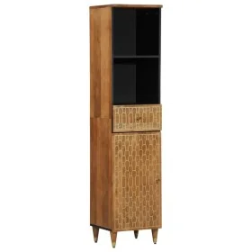 Mueble de baño madera maciza de mango 38x33x160 cm by , bathroom vanities - Ref: Foro24-358306, Price: 170,54 €, Discount: %