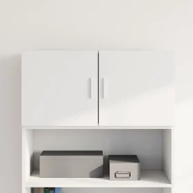 Armario de pared madera de ingeniería blanco 80x42,5x40 cm de , Aparadores - Ref: Foro24-846124, Precio: 64,77 €, Descuento: %