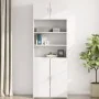 Armario de pared madera de ingeniería blanco 80x42,5x40 cm de , Aparadores - Ref: Foro24-846124, Precio: 64,77 €, Descuento: %