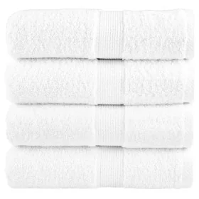 Toallas SOLUND 4 unidades blanco 30x30 cm 600 gsm de , Toallas - Ref: Foro24-137117, Precio: 17,86 €, Descuento: %