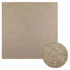 Alfombra ZIZUR aspecto yute interior/exterior beige 200x200 cm de , Alfombras - Ref: Foro24-4010410, Precio: 112,19 €, Descue...