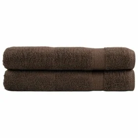 Toallas premium SOLUND 2 unidades marrón 100x200 cm 600 gsm de , Toallas - Ref: Foro24-137245, Precio: 51,78 €, Descuento: %