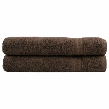 Toallas premium SOLUND 2 unidades marrón 100x200 cm 600 gsm de , Toallas - Ref: Foro24-137245, Precio: 51,78 €, Descuento: %