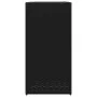 Jardinera de ratán sintético negra 40x40x80 cm de , Maceteros y jardineras - Ref: Foro24-366413, Precio: 75,08 €, Descuento: %
